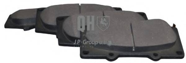 JP GROUP 4863600719 Комплект гальмівних колодок, дискове гальмо