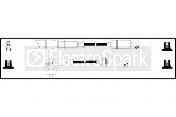 STANDARD OEK558 Комплект дротів запалювання