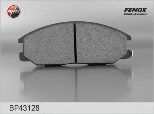 FENOX 23570 Комплект гальмівних колодок, дискове гальмо