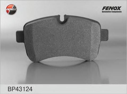 FENOX 29232 Комплект гальмівних колодок, дискове гальмо