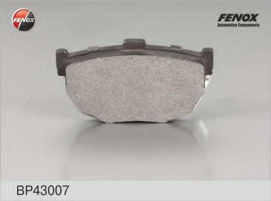 FENOX 21555 Комплект гальмівних колодок, дискове гальмо