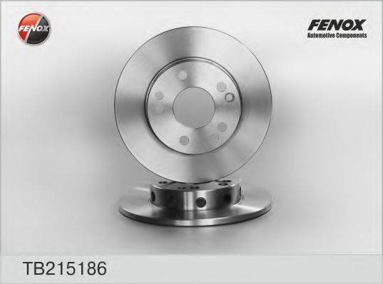 FENOX TB215186 гальмівний диск