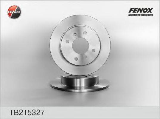 FENOX TB215327 гальмівний диск
