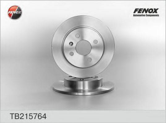FENOX TB215764 гальмівний диск