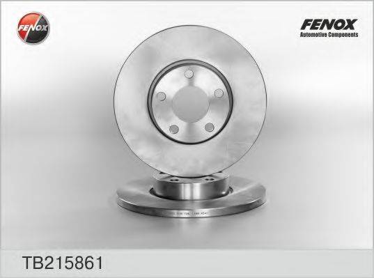 FENOX TB215861 гальмівний диск