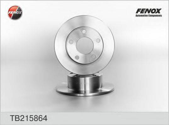 FENOX TB215864 гальмівний диск