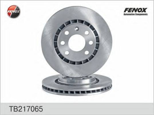 FENOX TB217065 гальмівний диск