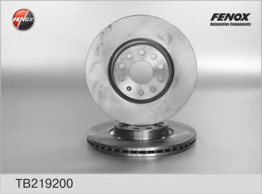 FENOX TB219200 гальмівний диск