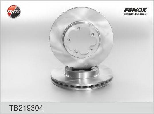 FENOX TB219304 гальмівний диск