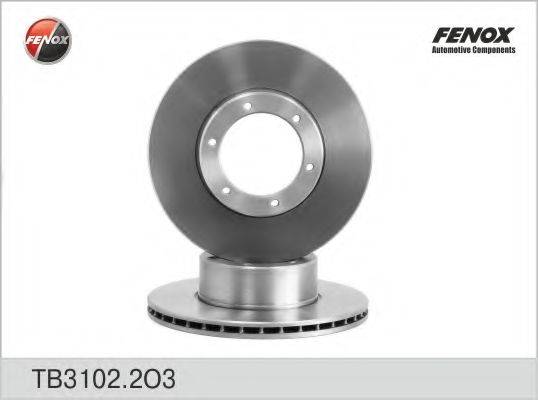 FENOX TB3102 гальмівний диск