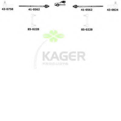 KAGER 800818 Підвіска колеса