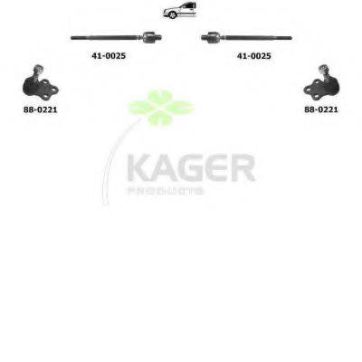 KAGER 801126 Підвіска колеса