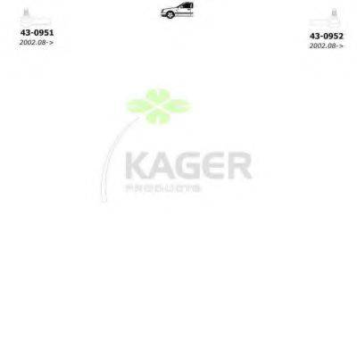 KAGER 801289 Підвіска колеса
