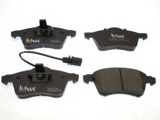 KAWE 810031 Комплект гальмівних колодок, дискове гальмо