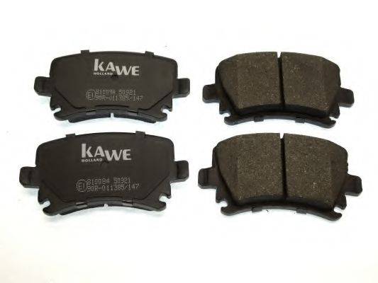 KAWE 810084 Комплект гальмівних колодок, дискове гальмо