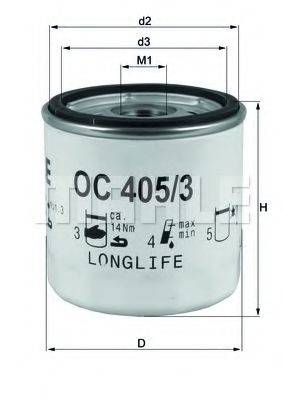 MAHLE ORIGINAL OC4053 Масляний фільтр