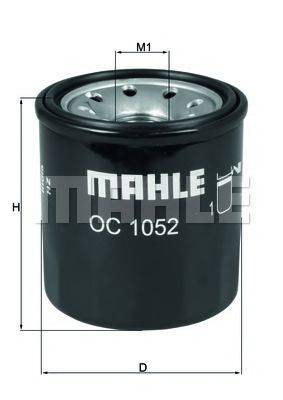 MAHLE ORIGINAL OC1052 Масляний фільтр