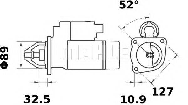 MAHLE ORIGINAL MS 95