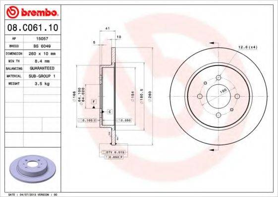 BRECO BS 6049