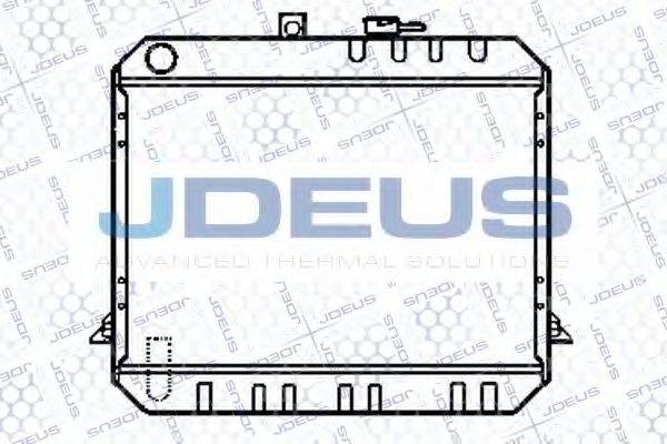 JDEUS 028N33 Радіатор, охолодження двигуна