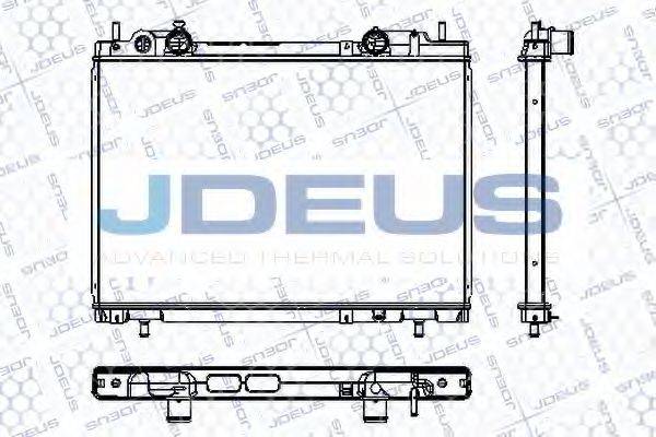 JDEUS RA0110450 Радіатор, охолодження двигуна