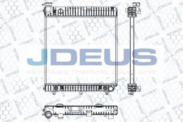 JDEUS RA0170031 Радіатор, охолодження двигуна