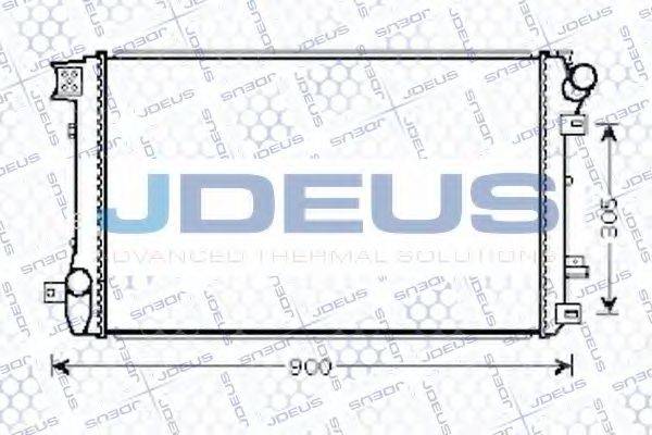 JDEUS 023M89 Радіатор, охолодження двигуна