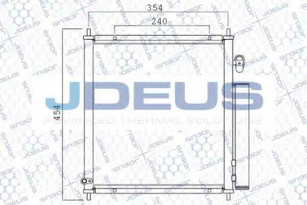 JDEUS 713M25 Конденсатор, кондиціонер