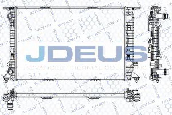JDEUS RA0010430 Радіатор, охолодження двигуна