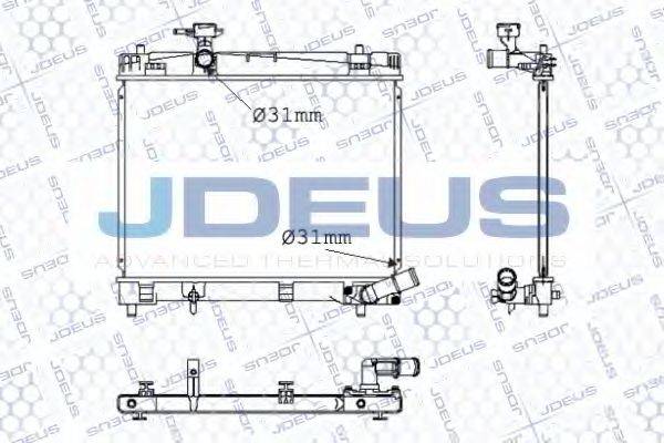 DENSO DRM50086 Радіатор, охолодження двигуна