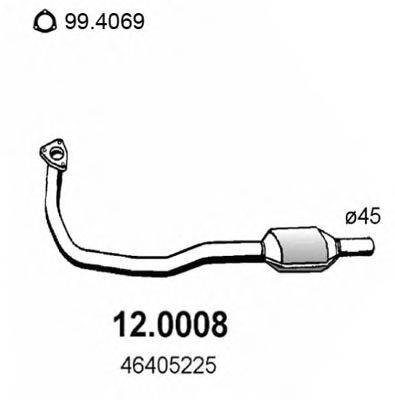 ASSO 120008 Каталізатор