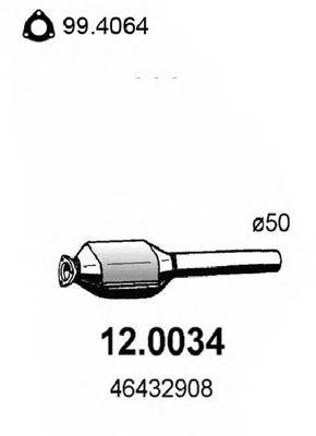 ASSO 120034 Каталізатор
