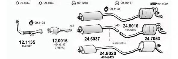 ASSO ART2895 Система випуску ОГ