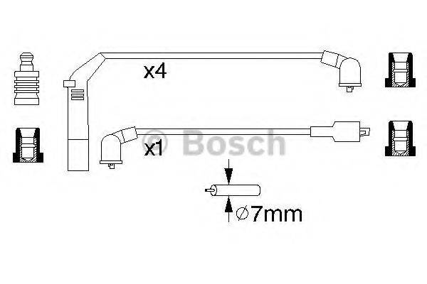 HYUNDAI 2750132E00 Комплект дротів запалювання