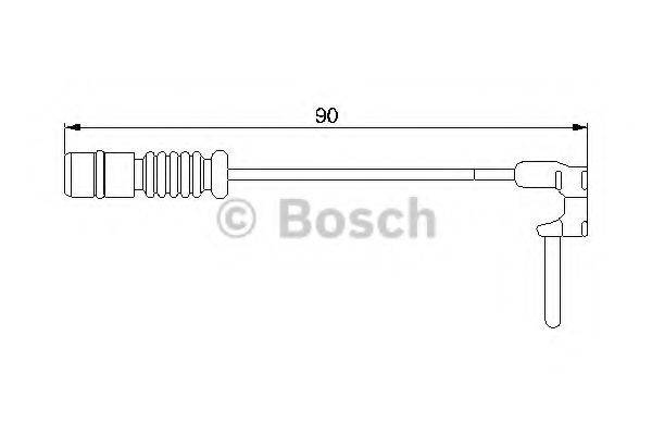 BOSCH 901 Важіль склоочисника, система очищення вікон