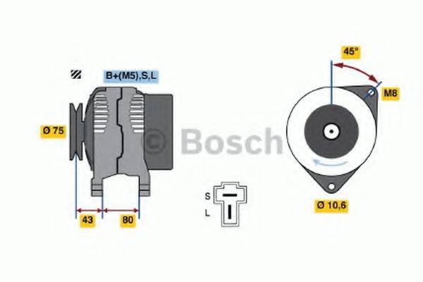 BOSCH 3530 Генератор
