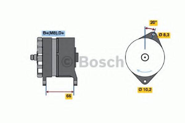 BOSCH 3835 Генератор