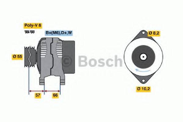 BOSCH 4135 Генератор