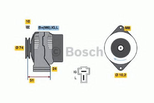 BOSCH 4547 Генератор