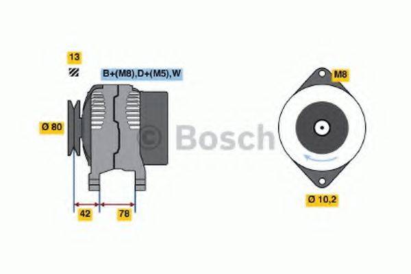 BOSCH 4720 Генератор