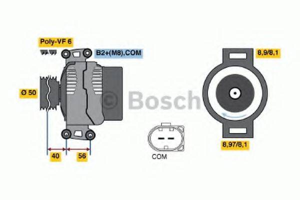BOSCH 4767 Генератор