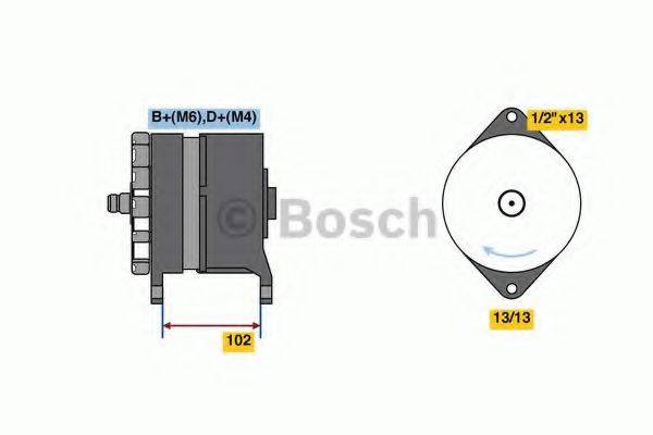 BOSCH 8103 Свічка запалювання