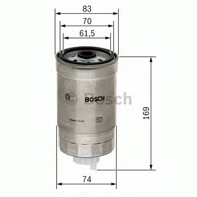 SOGEFIPRO FP5665 Паливний фільтр