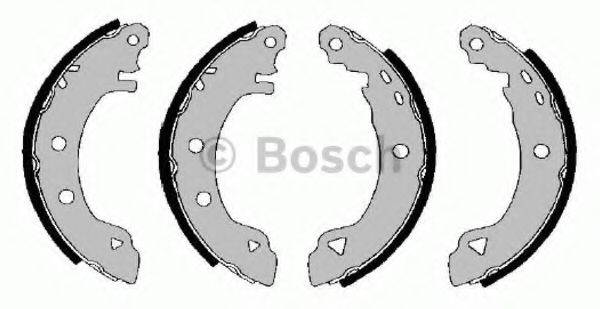 BOSCH F026004289 Комплект гальмівних колодок
