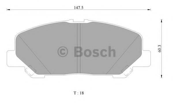 TOYOTA AY040TY083 Комплект гальмівних колодок, дискове гальмо