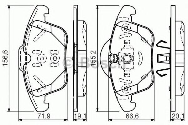 BOSCH 0 986 TB3 184