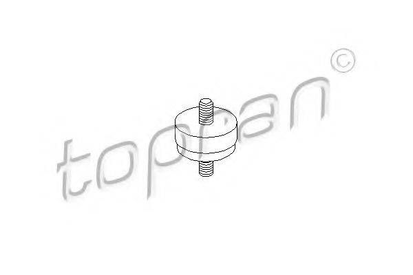 TOPRAN 103642 Підвіска, радіатор