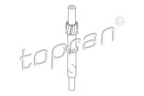 TOPRAN 107401 Трос спідометра