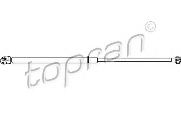 TOPRAN 109902 Газова пружина, кришка багажника