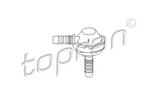 TOPRAN 112282 Клапан, керування повітря-впускається повітря